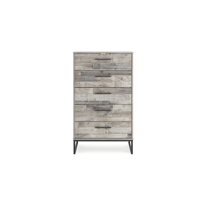 Ashley Furniture Neilsville Whitewash Chest of Drawers