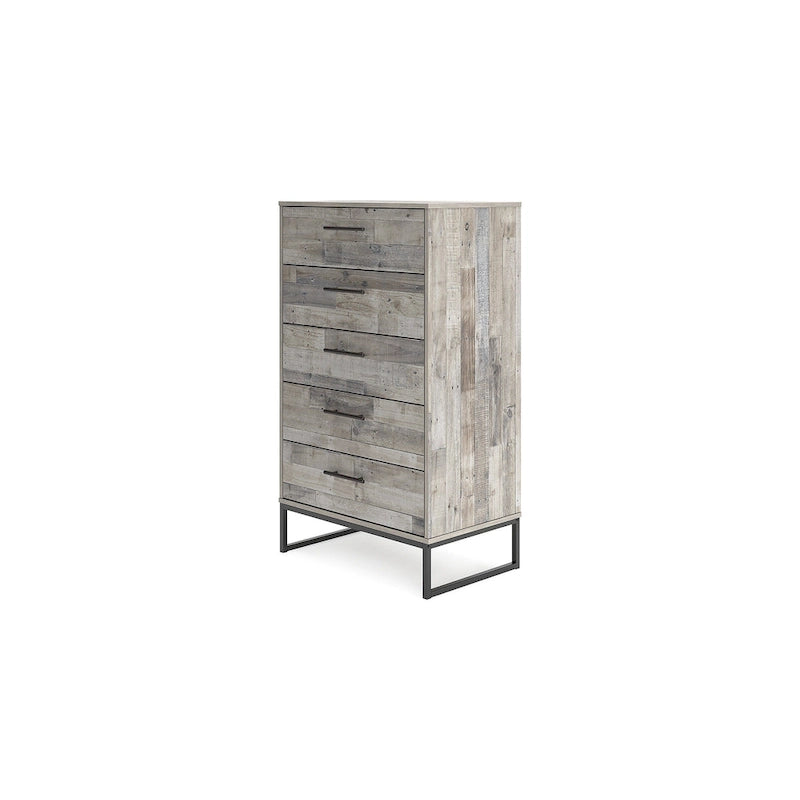 Ashley Furniture Neilsville Whitewash Chest of Drawers