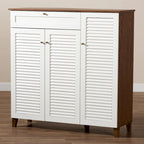 Carson Carrington Agnew Modern and Contemporary 11-shelf Shoe Cabinet