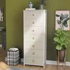 7 Drawers Chest Furniture Storage Tower Organizer Unit for Bedroom