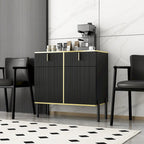 Sideboard Dresser Cabinet Storage Console Televison Table Pop-up Door