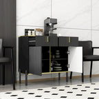 Sideboard Dresser Cabinet Storage Console Televison Table Pop-up Door