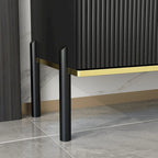 Sideboard Dresser Cabinet Storage Console Televison Table Pop-up Door