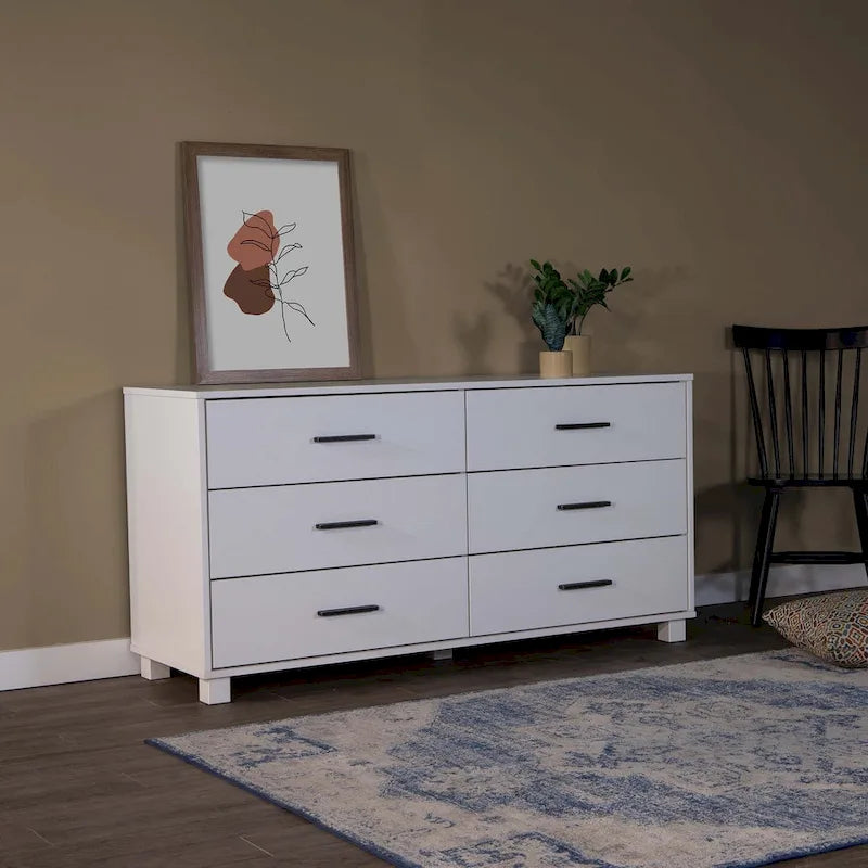 Grain Wood Furniture Loft 6-Drawer Dresser