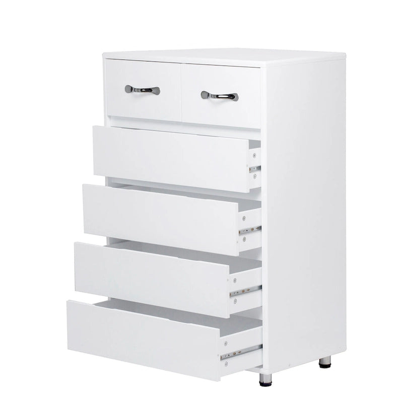 Large storage space dresser with 6 drawers for living room,bedroom