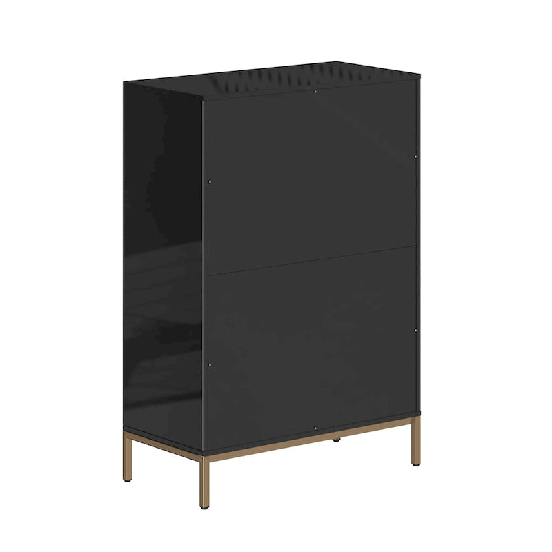 Clihome Wooden 5-Drawer Storage Chest