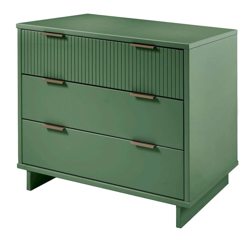 Manhattan Comfort Granville 38.18  Modern Standard 3 Drawer Dresser