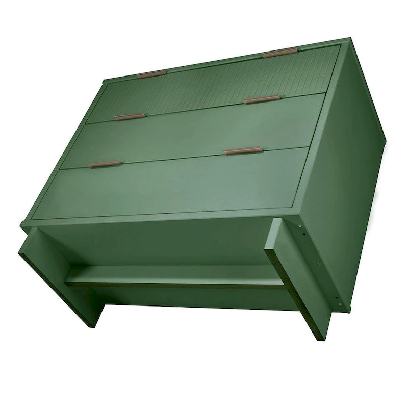 Manhattan Comfort Granville 38.18  Modern Standard 3 Drawer Dresser