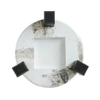 Set of 2 Round Nesting Coffee Table Set
