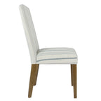 HomePop Classic Parsons Dining Chair - Blue Calypso Stripe (Set of 2)
