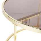 SEI Furniture Marlei Modern 2-Piece Nesting Coffee Table