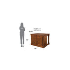 Homestyles Aspen Rustic Cherry Kitchen Island
