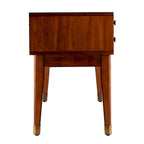 SEI Furniture Morgenstern Midcentury Modern Upholstered Storage Bench
