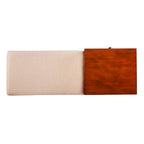 SEI Furniture Morgenstern Midcentury Modern Upholstered Storage Bench