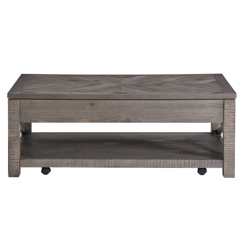Steve Silver Dawson Distressed Driftwood Lift-Top Coffee Table