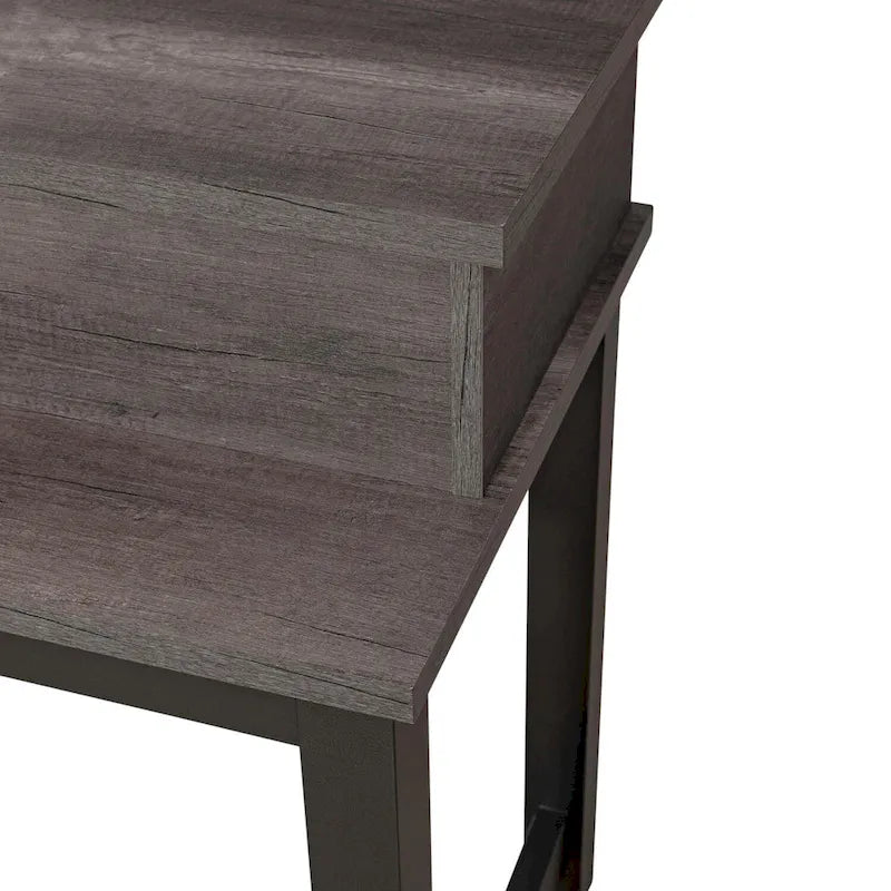 Tanners Creek Grey Console and Stools 4 Piece Bar Table Set