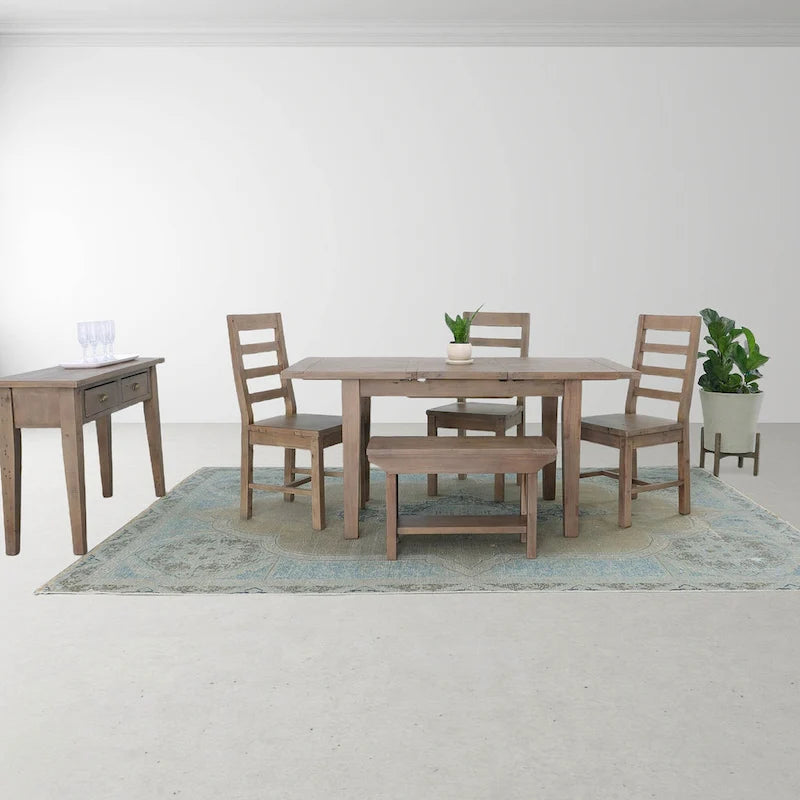 31 Wide Small Bench, Light Brown