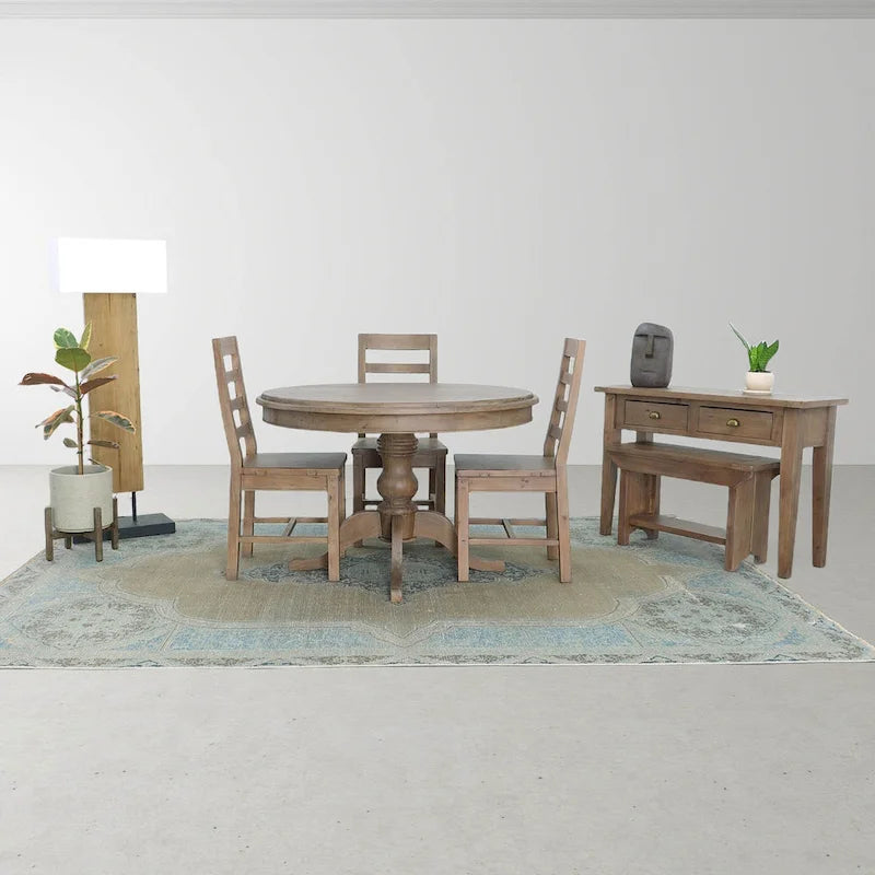 31 Wide Small Bench, Light Brown