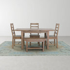 31 Wide Small Bench, Light Brown
