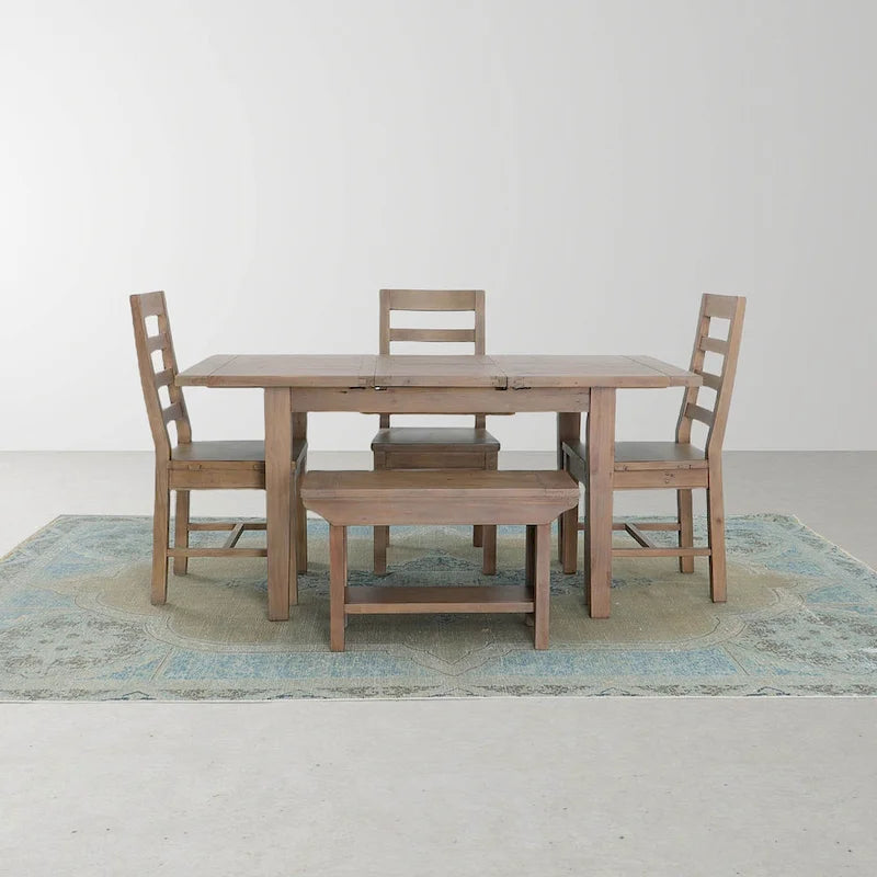 31 Wide Small Bench, Light Brown