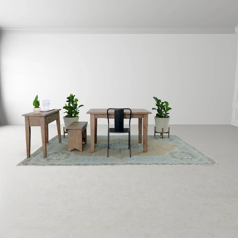 31 Wide Small Bench, Light Brown