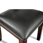 Paur Farmhouse Brown Wood Dining Chairs (Set of 2) by Furniture of America