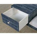Jays Contemporary Grey Solid Wood 1-Drawer Accent Bench by Furniture of America