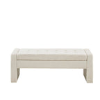 Madison Park Payden Cream Soft Close Storage Bench