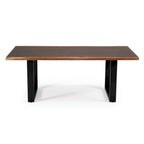 Modrest Taylor Modern Live Edge Wood Dining Table