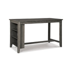 Signature Design by Ashley Caitbrook Gray 5-Piece Counter Height Dining Package