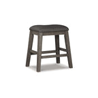 Signature Design by Ashley Caitbrook Gray 5-Piece Counter Height Dining Package