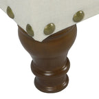 Copper Grove Raush Tufted Linen Storage Bench