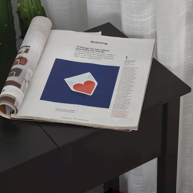 HOMCOM End Side Table in Flip Top Design with Cabinet and Bottom Shelf, Storage Furniture Decoration for Bedroom