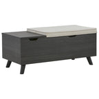 Ashley Furniture Yarlow Gray Storage Bench - 39W x 19D x 17H