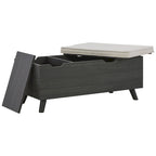 Ashley Furniture Yarlow Gray Storage Bench - 39W x 19D x 17H