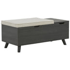 Ashley Furniture Yarlow Gray Storage Bench - 39W x 19D x 17H