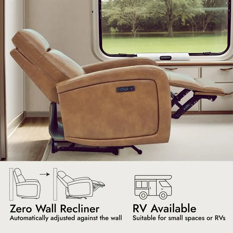 Lena Zero Wall Hugger Electric Power Recliner
