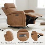 Lena Zero Wall Hugger Electric Power Recliner