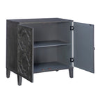 Chanters Solid Wood 2-Door Accent Cabinet
