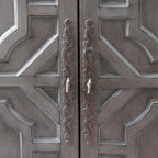 Chanters Solid Wood 2-Door Accent Cabinet