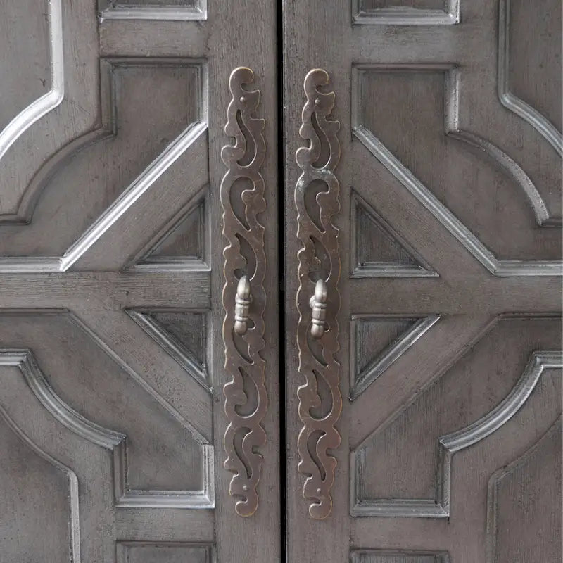 Chanters Solid Wood 2-Door Accent Cabinet