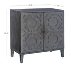 Chanters Solid Wood 2-Door Accent Cabinet
