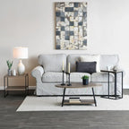Household Essentials Coffee Table with Storage Shelf