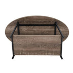 Household Essentials Coffee Table with Storage Shelf