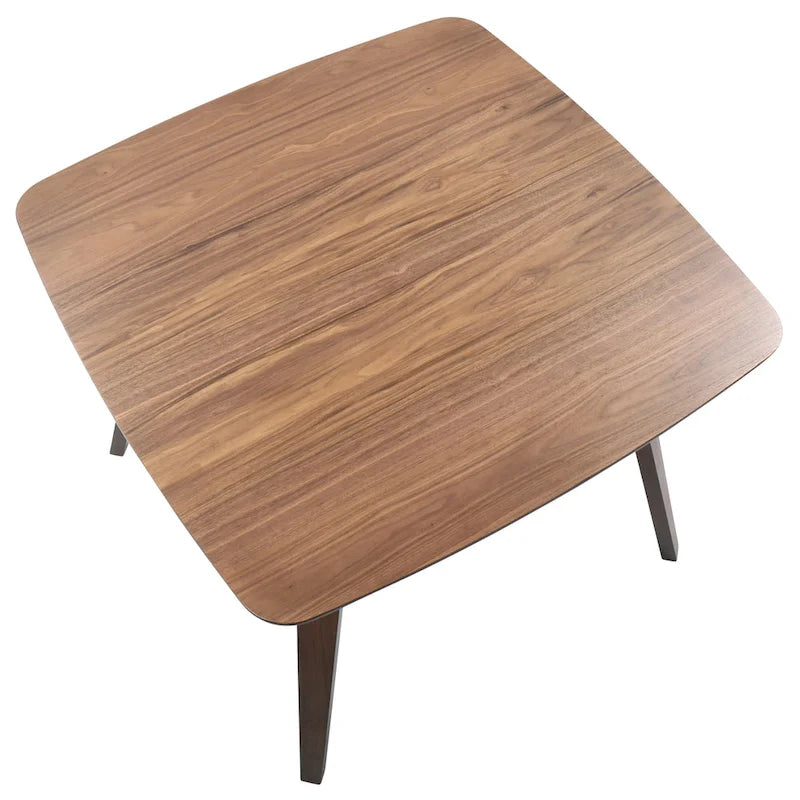 Folia Mid-century Modern Square Dining Table