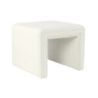 HomePop Modern Channel Ottoman