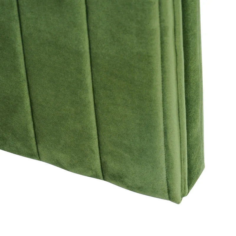 HomePop Modern Channel Ottoman
