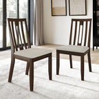 CraftPorch Contemporary Wooden Dining Chairs (Set of 2) - N/A