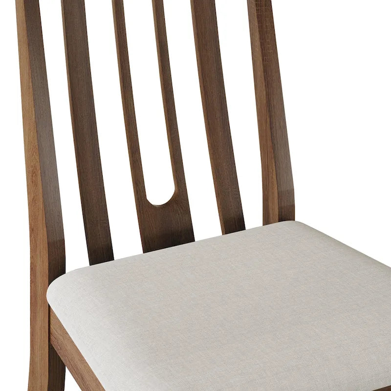 CraftPorch Contemporary Wooden Dining Chairs (Set of 2) - N/A