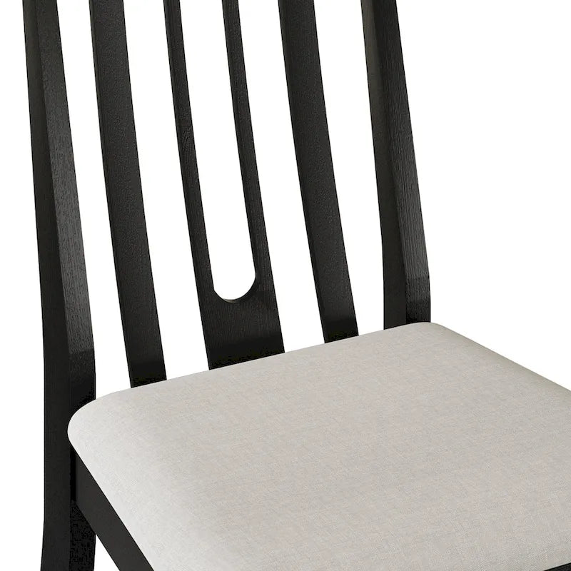 CraftPorch Contemporary Wooden Dining Chairs (Set of 2) - N/A